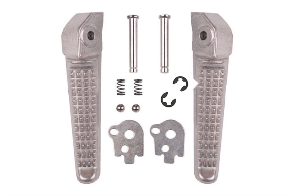 BIKETEC PARTS sada stupaček pasažéra kompletní s upevněním HONDA CB 400 93-98, CBR 250 87-97, CBR 900 93-99, CBR 929 00-01, CBR 954 02-03, VTR 1000 97-05, CBR 600 91-02, VFR 750/800 90-10, CBR 1100XX 96-05, CB 1300 03-17 barva SR