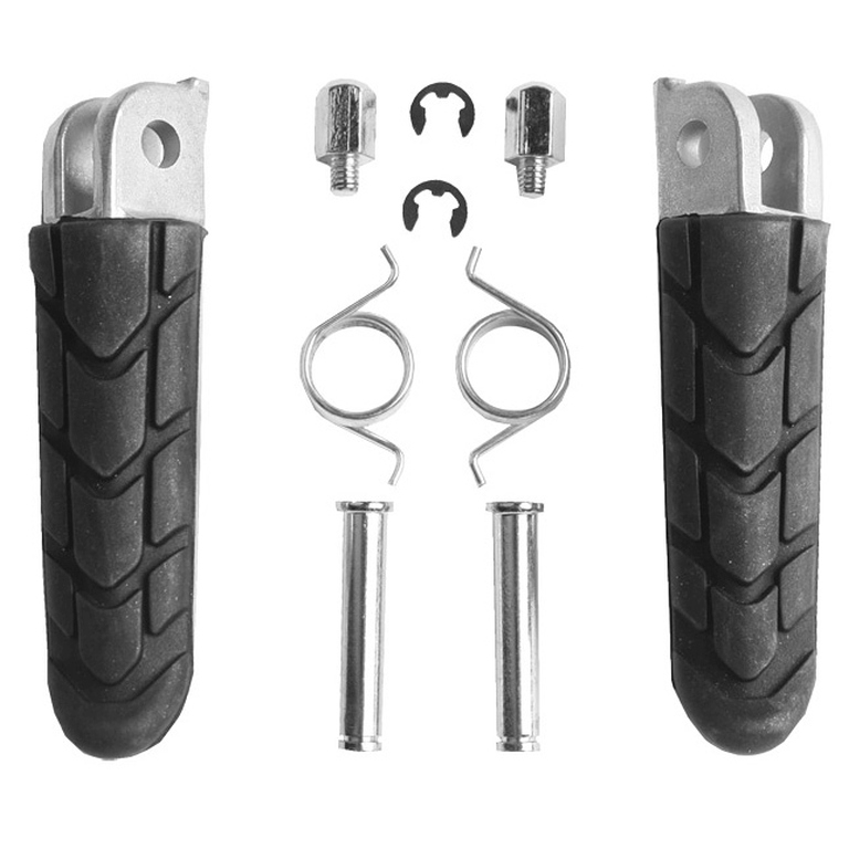 Set of footrests completeby fixing BIKETEC PARTS BTFR023