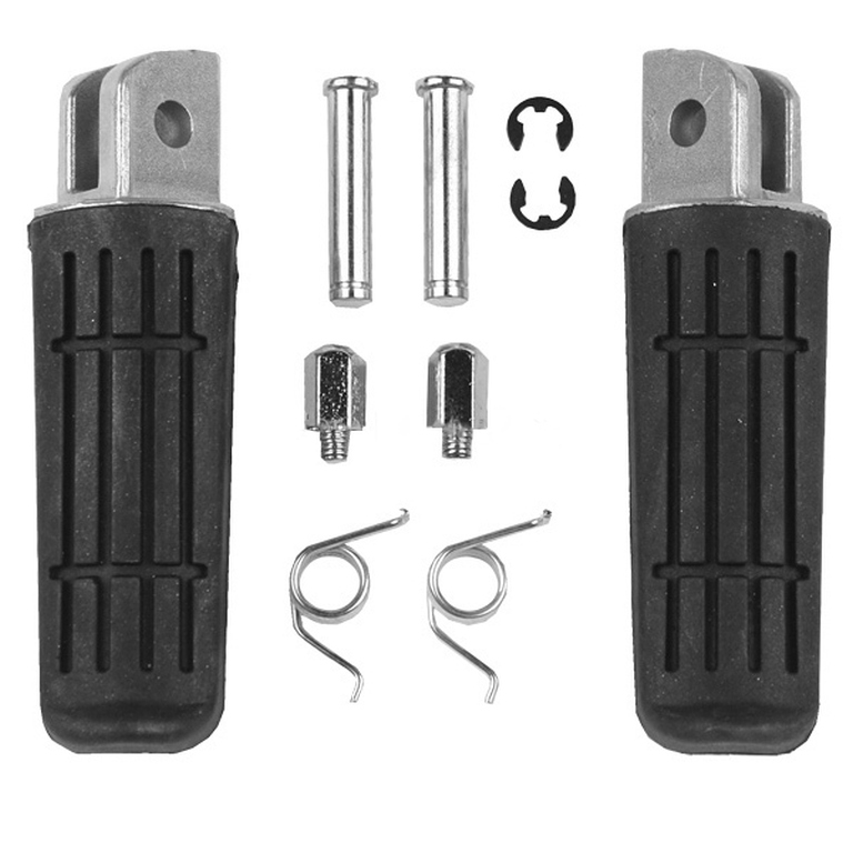 Set of footrests completeby fixing BIKETEC PARTS BTFR033