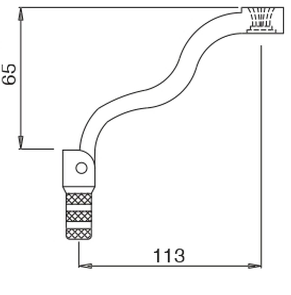 Clutch lever alumiNIUm BUZZETTI BZ7712