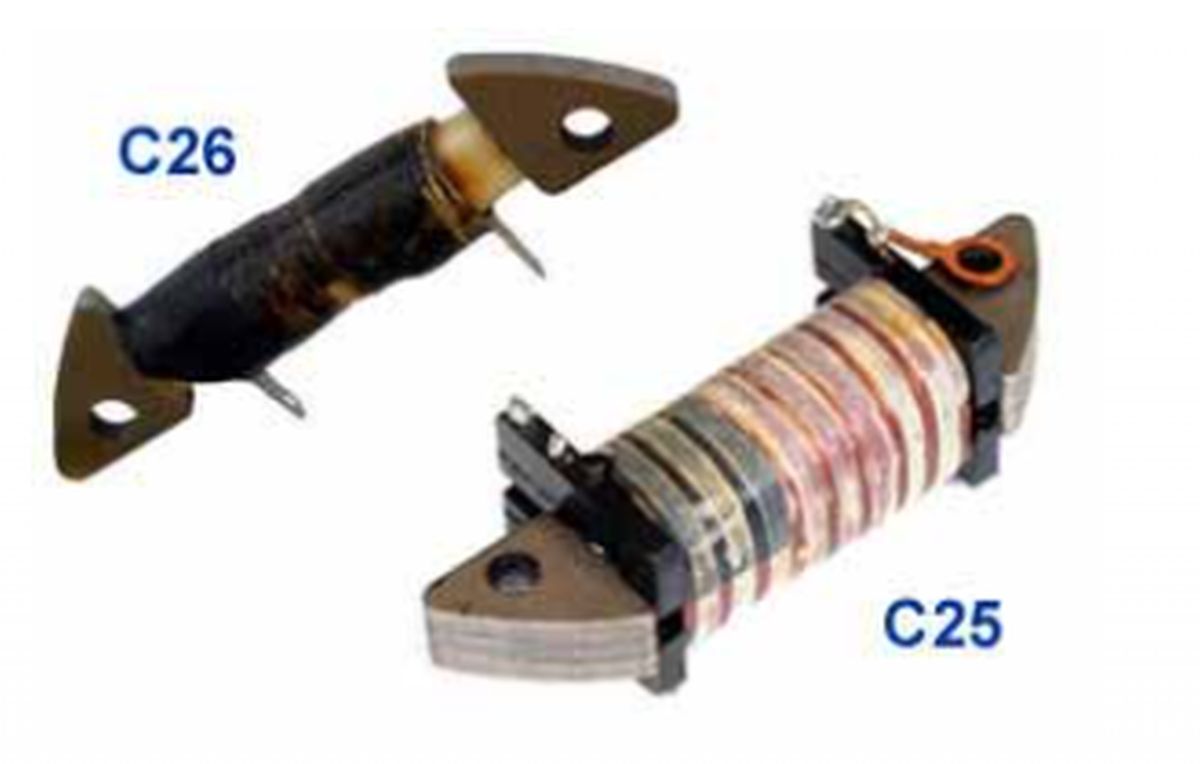 ELECTREX stator (vinutí) alternátoru kompletní KAWASAKI KDX 125/200/250, HONDA CG 125, SUZUKI RMX 250