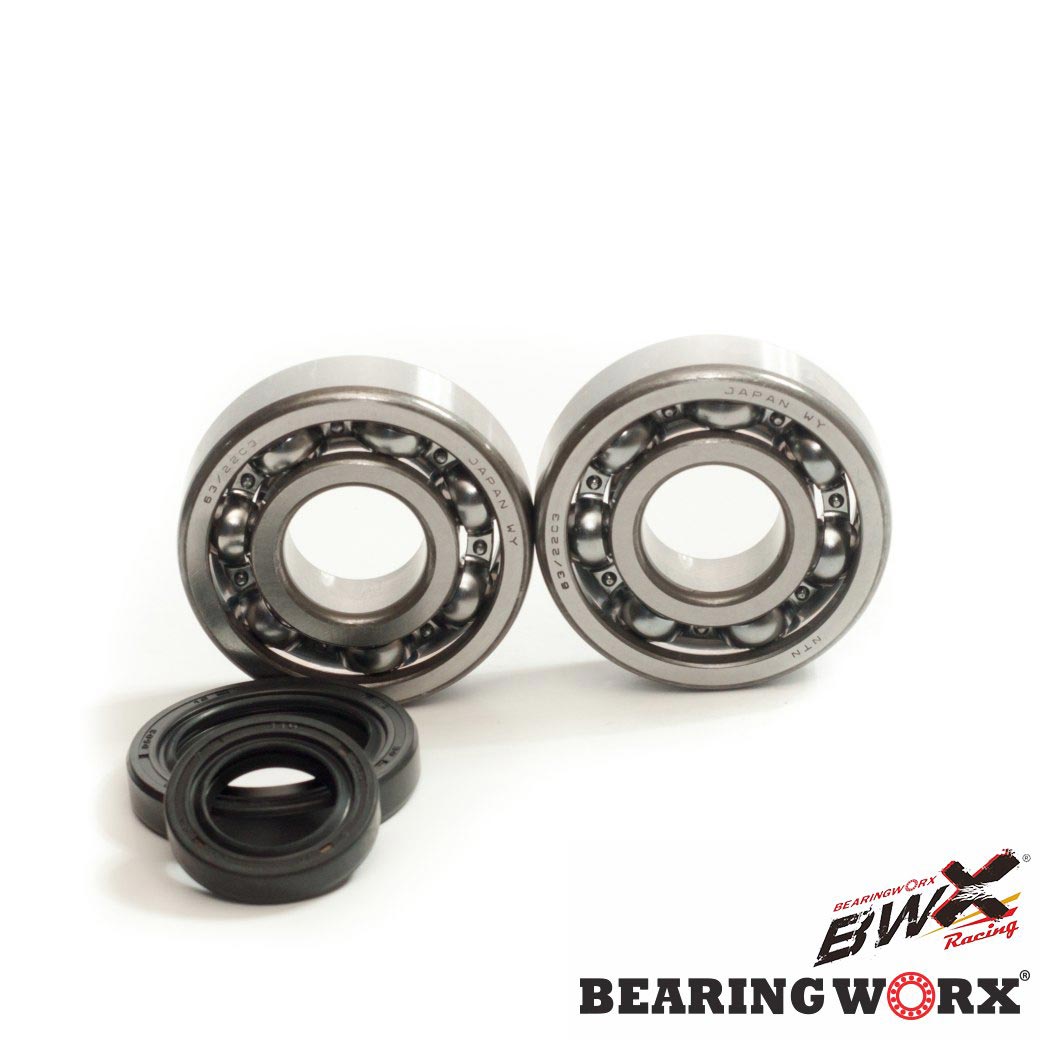BEARING WORX ložiska klikové hřídele s těsnícími prvky HONDA CR 125 79-07 (NTN) vyrobeno v Japonsku (24-1003)=CBK30010