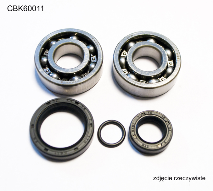 BEARING WORX ložiska klikové hřídele KTM SX 50 10-12, SX50 MINI 09-15 (NTN) vyrobeno v Japonsku (24-1099) (BEARING WORX ložiska klikové hřídele KTM)