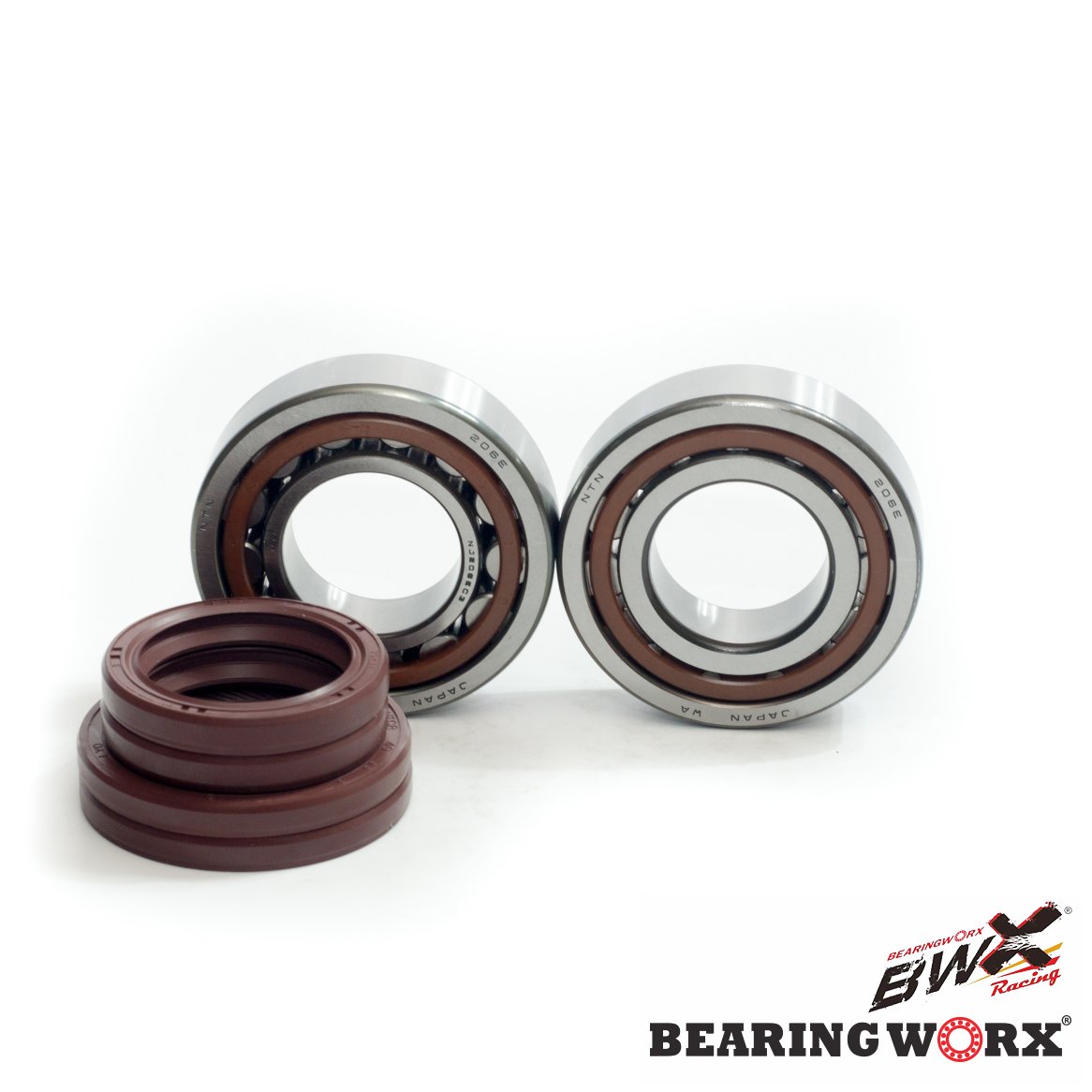 BEARING WORX ložiska klikové hřídele s těsnícími prvky KTM 450/505/530 (07-) (NTN) vyrobeno v Japonsku (23.CBS64007) (00050002304) (BEARING WORX)