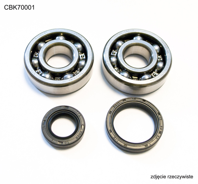 BEARING WORX ložiska klikové hřídele SUZUKI RM 80/85 89-23, (NTN) vyrobeno v Japonsku (24-1014)