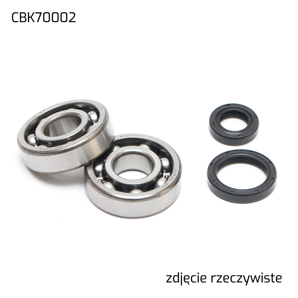 Crankshaft bearings BEARING WORX CBK70002