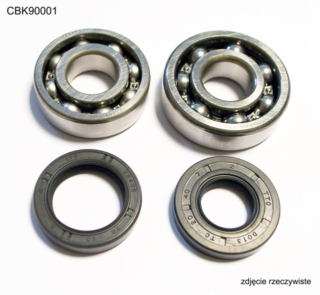 Crankshaft bearingstěsnícími elements BEARING WORX CBK90001