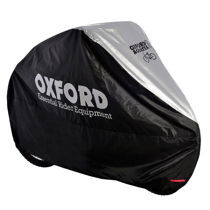 Levně OXFORD AQUATEX cyklistický voděodolný potah na kolo barva šedá/černá (OXFORD AQUATEX cyklistický voděodolný potah na kolo barva šedá/černá)