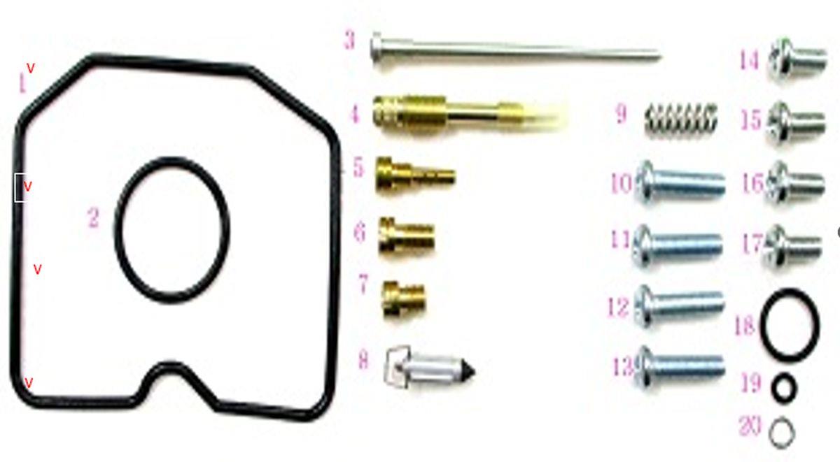 Carburettor repair kit BEARING WORX CK50580