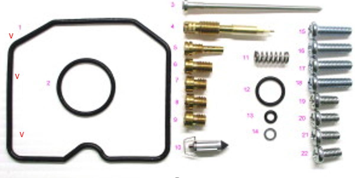 Carburettor repair kit BEARING WORX CK50667