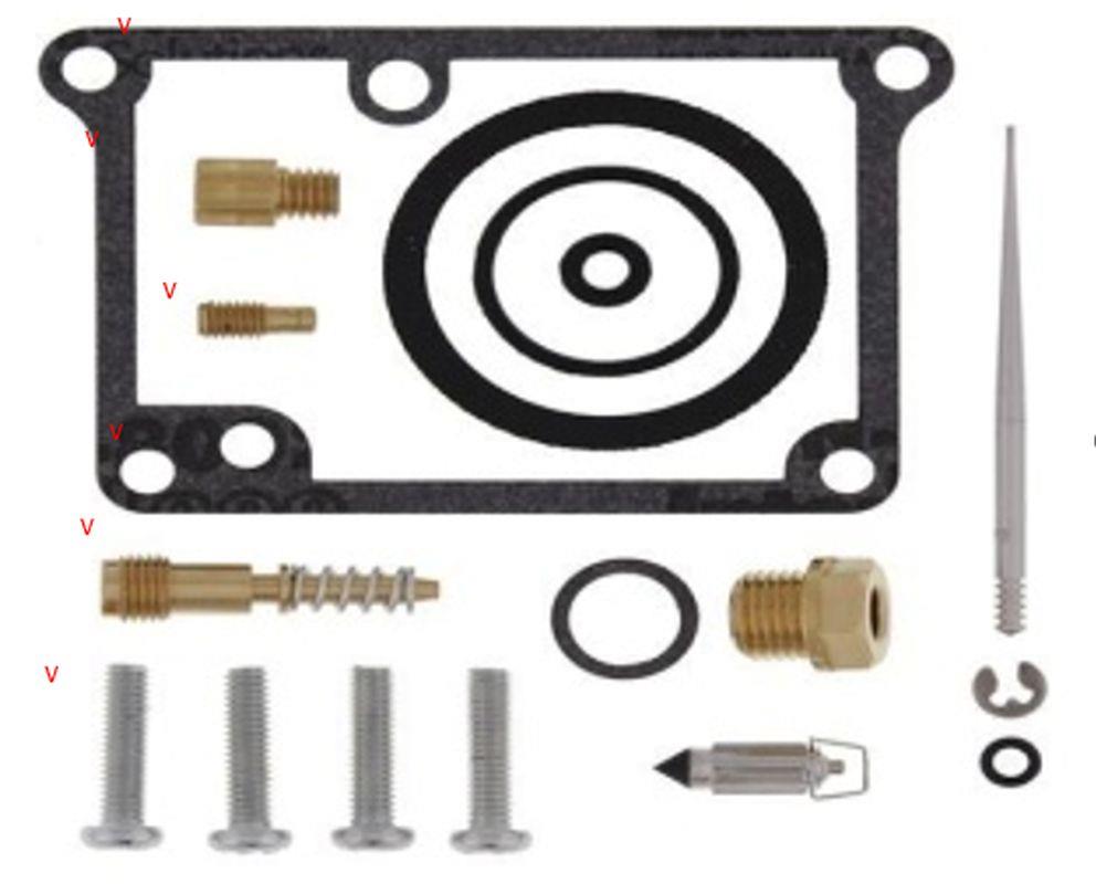 BEARING WORX 2023/04 sada na opravu karburátoru YAMAHA YZ 80 86-92 (26-1335) (CK90843)