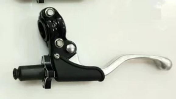 Clutch lever handle complete universal colour black ( ACCEL CL-05BK