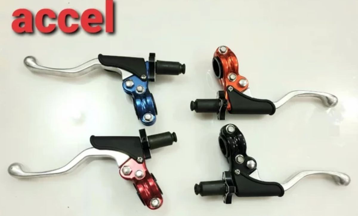 Clutch lever handle complete universal colour gold ( ACCEL CL-05G