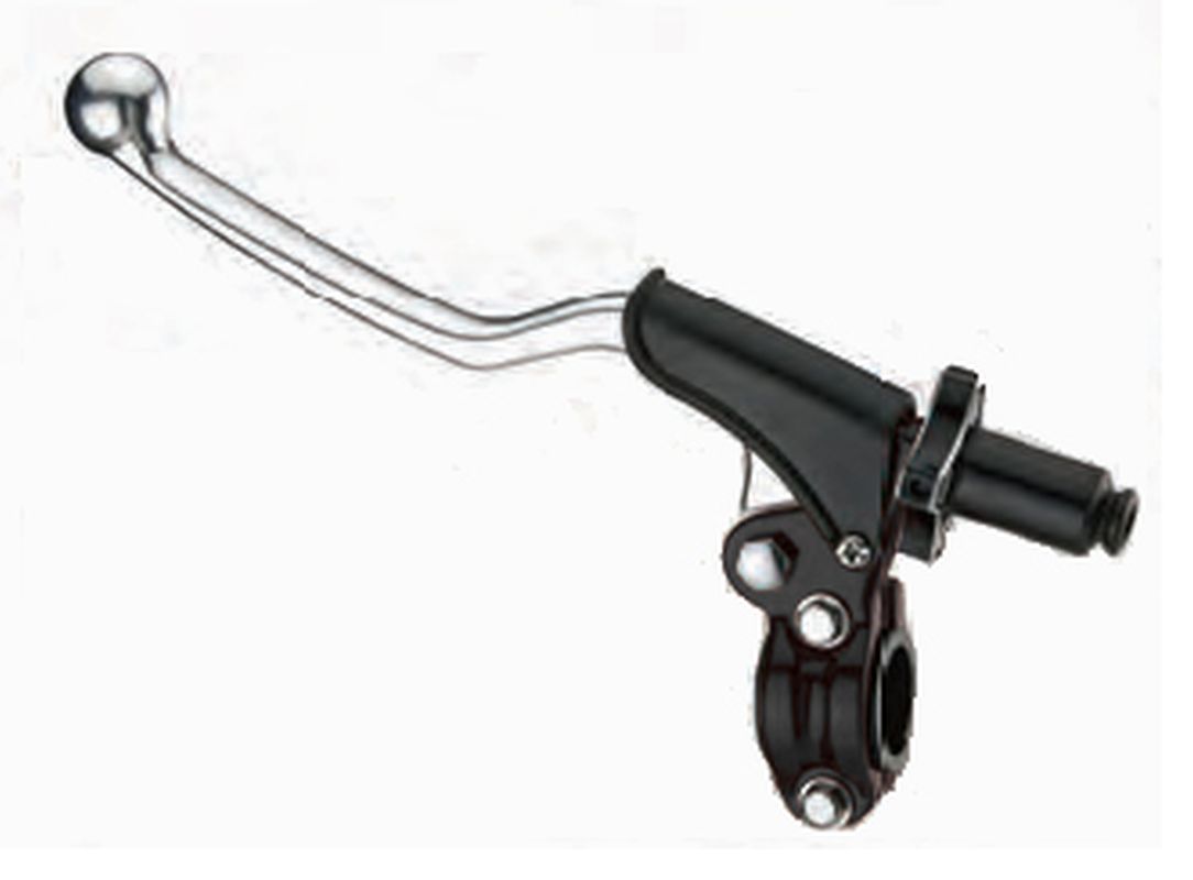 Clutch lever handle complete universal colour black ( ACCEL CL-07BK