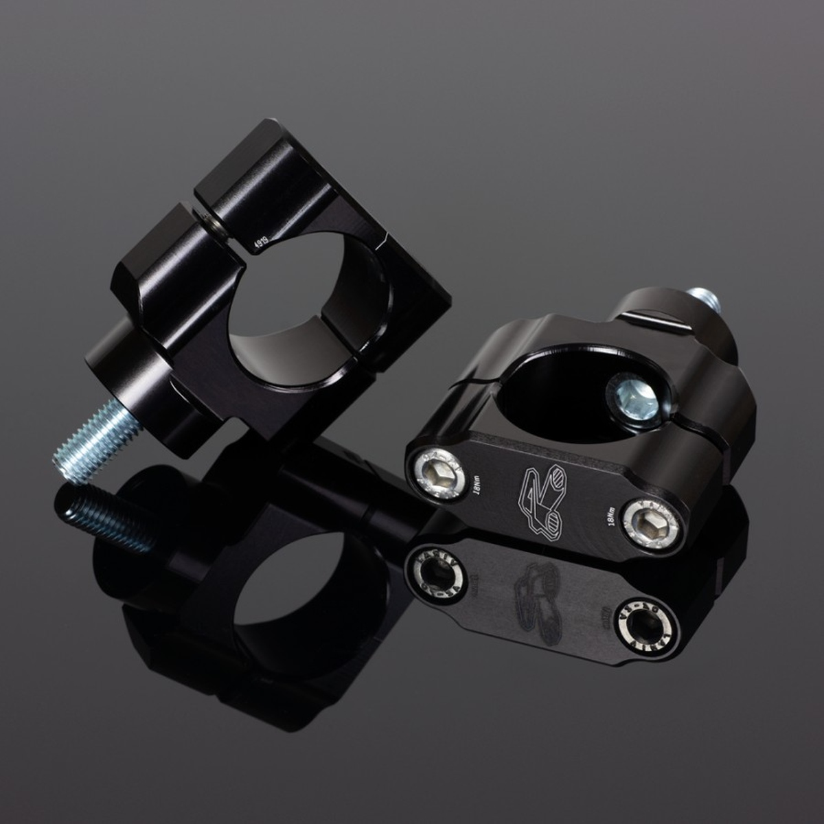 RENTHAL držák na řídítka 36mm do řidítek FATBAR 36 KTM SX/SX-F 16-22; HUSQVARNA FC/TC 20-22