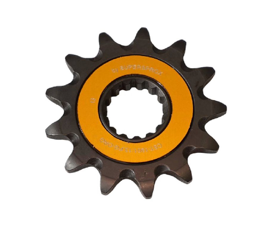 SUPERSPROX řetězové kolo přední 1248 14 samočistící KTM SX/SXF/EXC/EXCF 91-, HUSQVARNA CR/WR/TE/TC 14-. GASGAS 21- s pístních kroužkůAMI barva