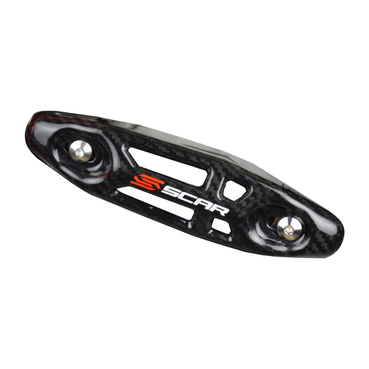 SCAR racing universal carbonowa cover of the exhaust elbow 4t (CUHP)