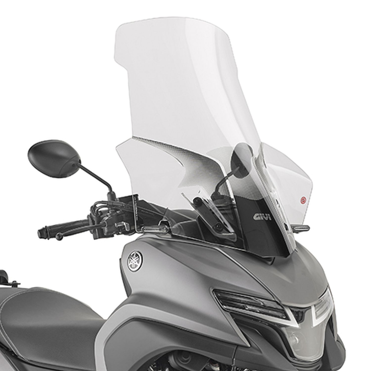 KAPPA držák plexi 2176DTK YAMAHA TRICITY 125-155 '14-'24, YAMAHA TRICITY 125 '25-'26 - nahrazuje D2120KITK