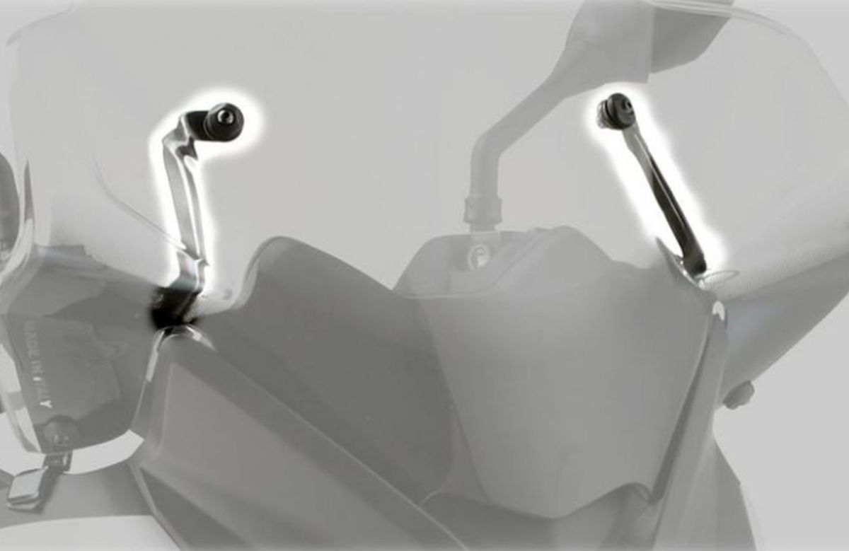 KAPPA upevnění štítu 4111DTK KAWASAKI J125/ J300 (14-21)