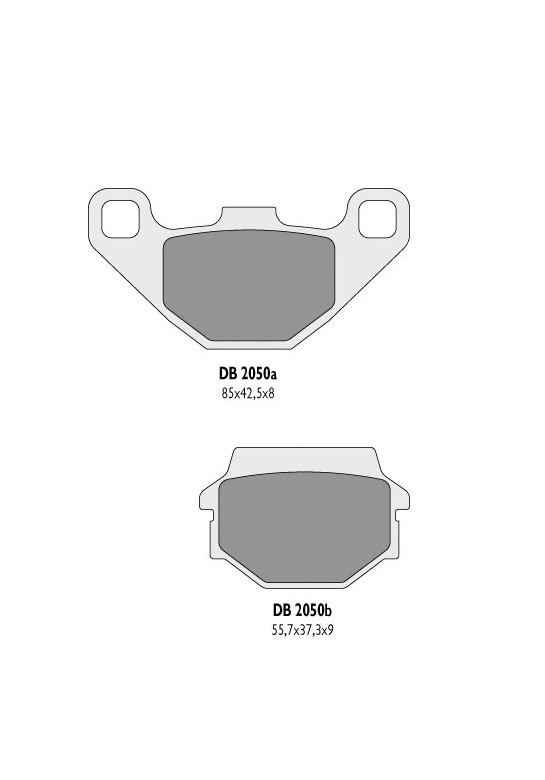 Brake pads DELTA BRAKING DB2050OR-D