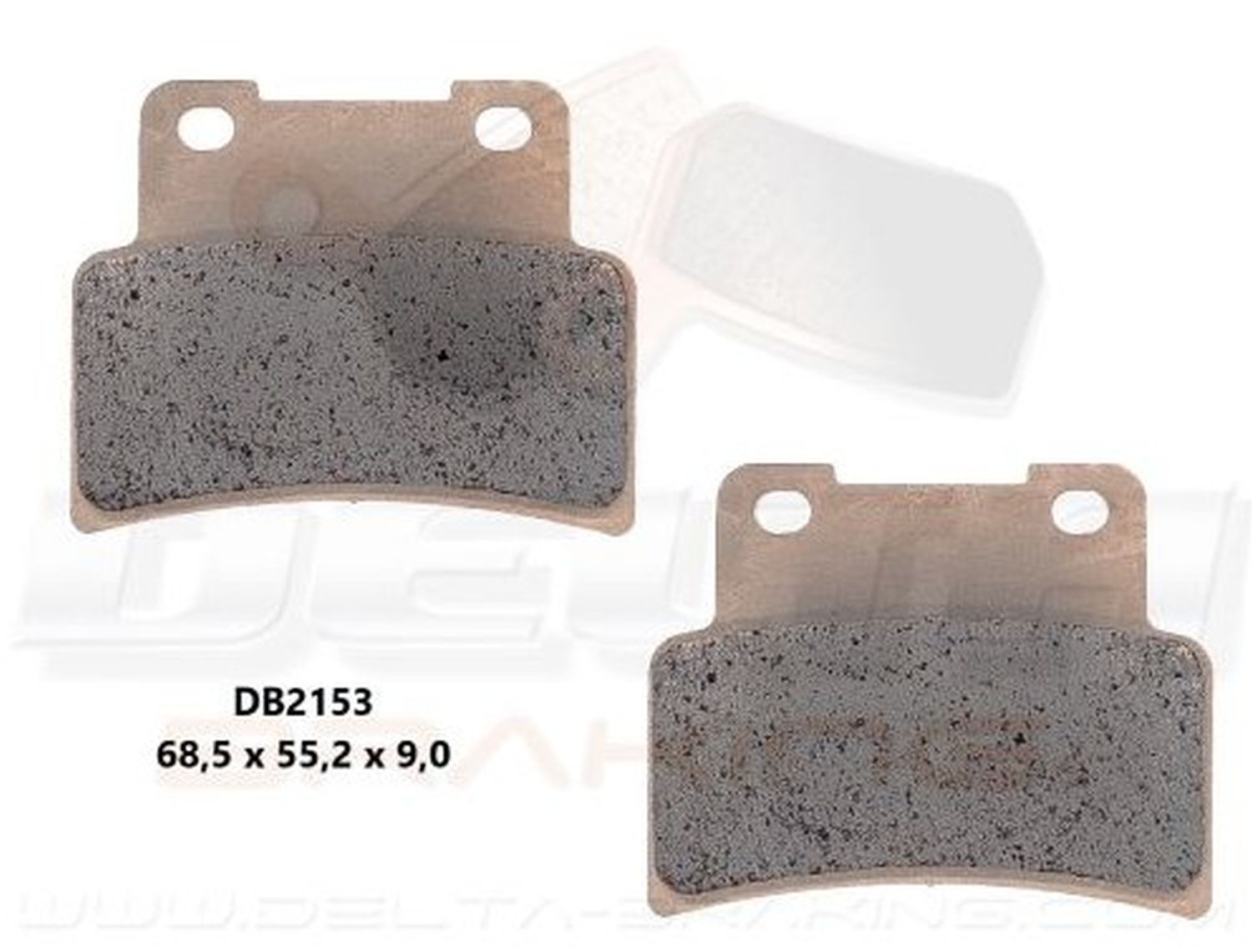 DELTA BRAKING brzdové destičky KH432 APRILIA (DELTA BRAKING brzdové destičky KH432 APRILIA)