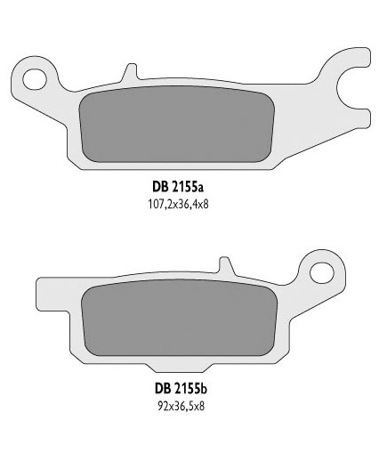 Brake pads DELTA BRAKING DB2155OR-D