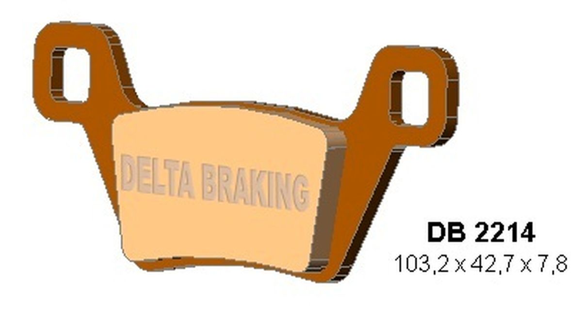 Brake pads DELTA BRAKING DB2214OR-D