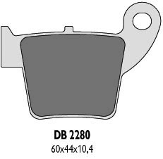 Brake pads DELTA BRAKING DB2280OR-D