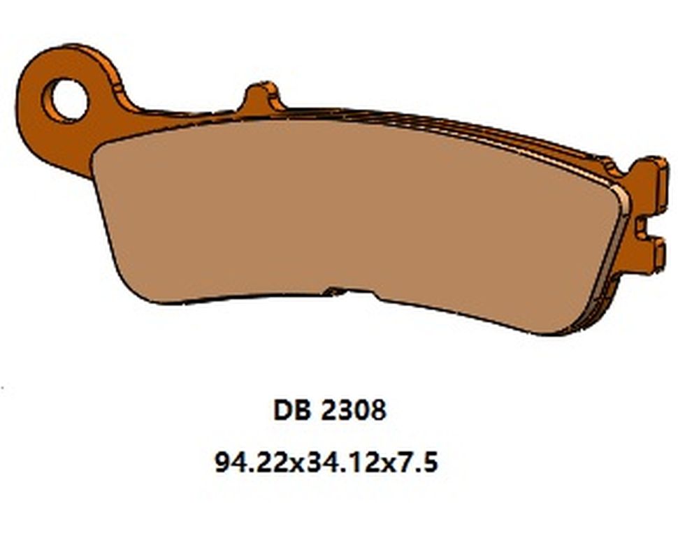 Brake pads DELTA BRAKING DB2308OR-D