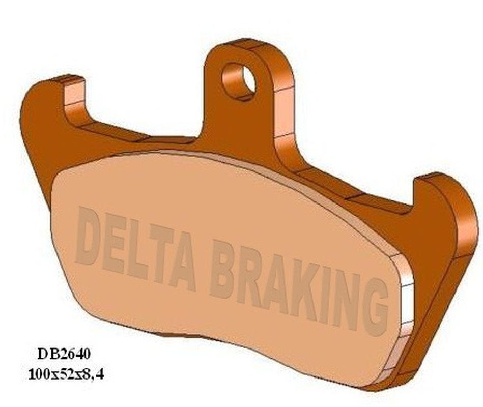 Brake pads DELTA BRAKING DB2640OR-D