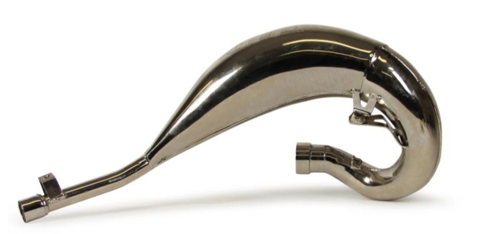 Levně DEP PIPES difuzor/komora/rezonanční trubice poniklovaná (FRONT EXHAUST PIPE NICKEL): HONDA CR125 R / 144 05-19 (CR125) (DEP PIPES)