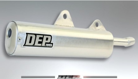 DEP PIPES exhaust tip KAWASAKI kx 250 88-89 (DEPK2204)