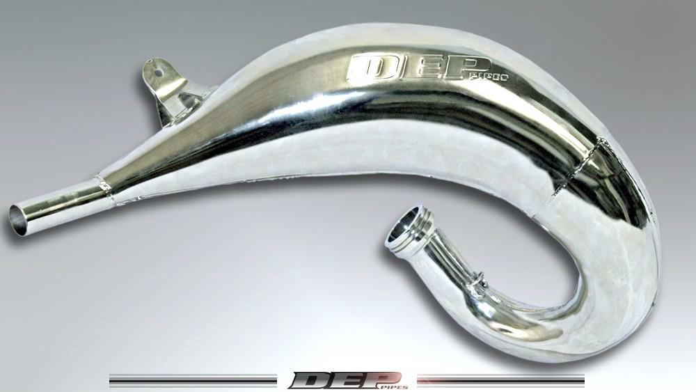 DEP PIPES difuzor/komora/rezonanční trubice poniklovaná (FRONT EXHAUST PIPE NICKEL): KTM SX 125/150 16-18, EXC 125/150 16-, HUSQVARNA TC 125 16-18, TX