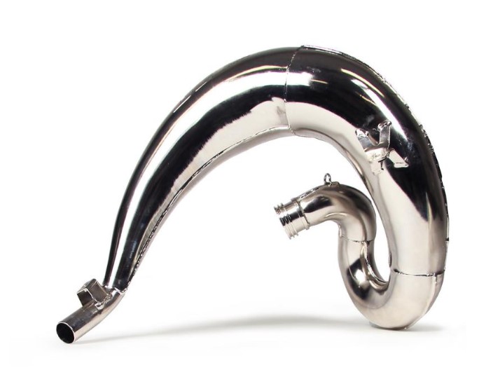 DEP PIPES difuzor/komora/rezonanční trubice poniklovaná (FRONT EXHAUST PIPE NICKEL): KTM SX 250 03-10 (DEP PIPES difuzor/komora/rezonanční trubice)