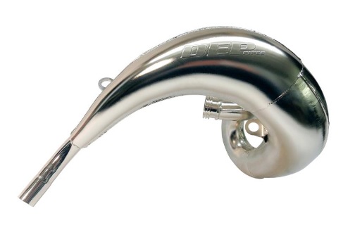 Levně DEP PIPES ARMOURED difuzor/komora/rezonanční trubice poniklovaná (FRONT EXHAUST PIPE NICKEL): KTM 250/300, XC 250 19-, EXC-TPI 20-, HUSQVARNA TX