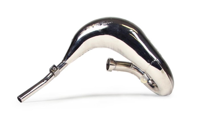 DEP PIPES difuzor/komora/rezonanční trubice poniklovaná (FRONT EXHAUST PIPE NICKEL): KTM SX 85 04-17, HUSQVARNA TE 85 14-17 (DEP PIPES)