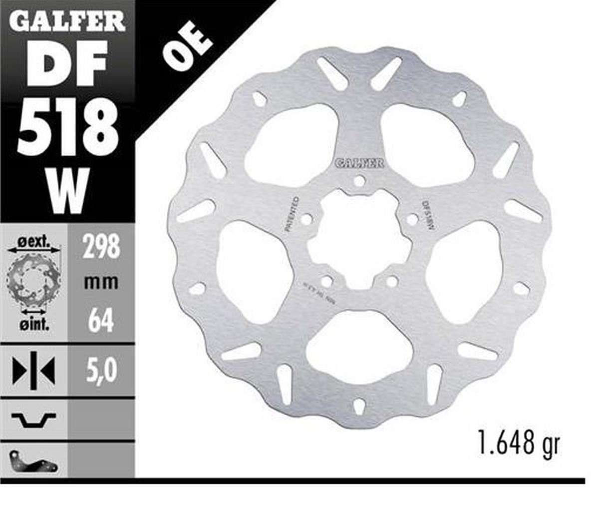 / rearGALFER DF518W