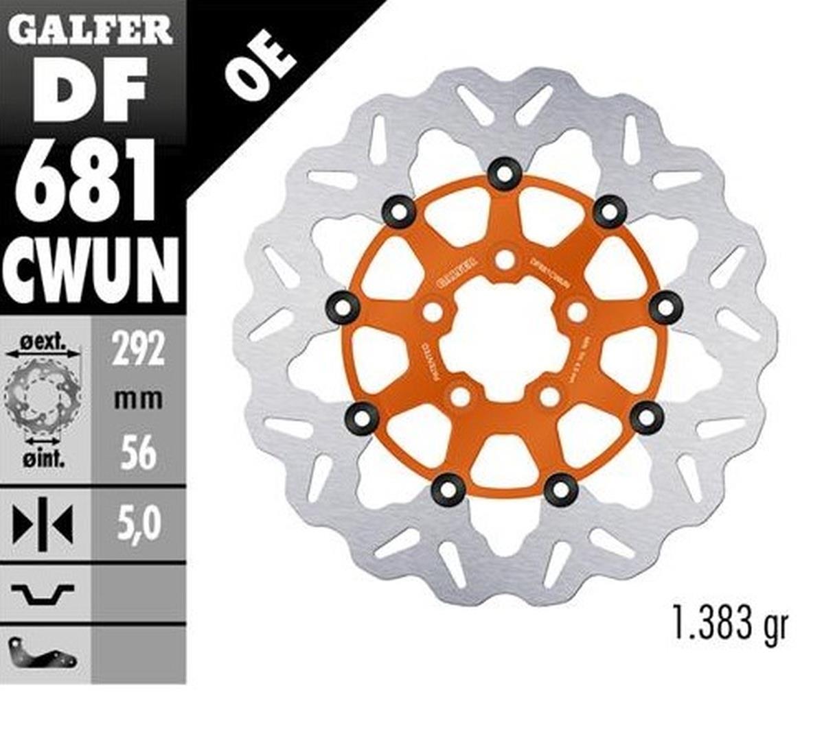 / rearGALFER DF681CWUN