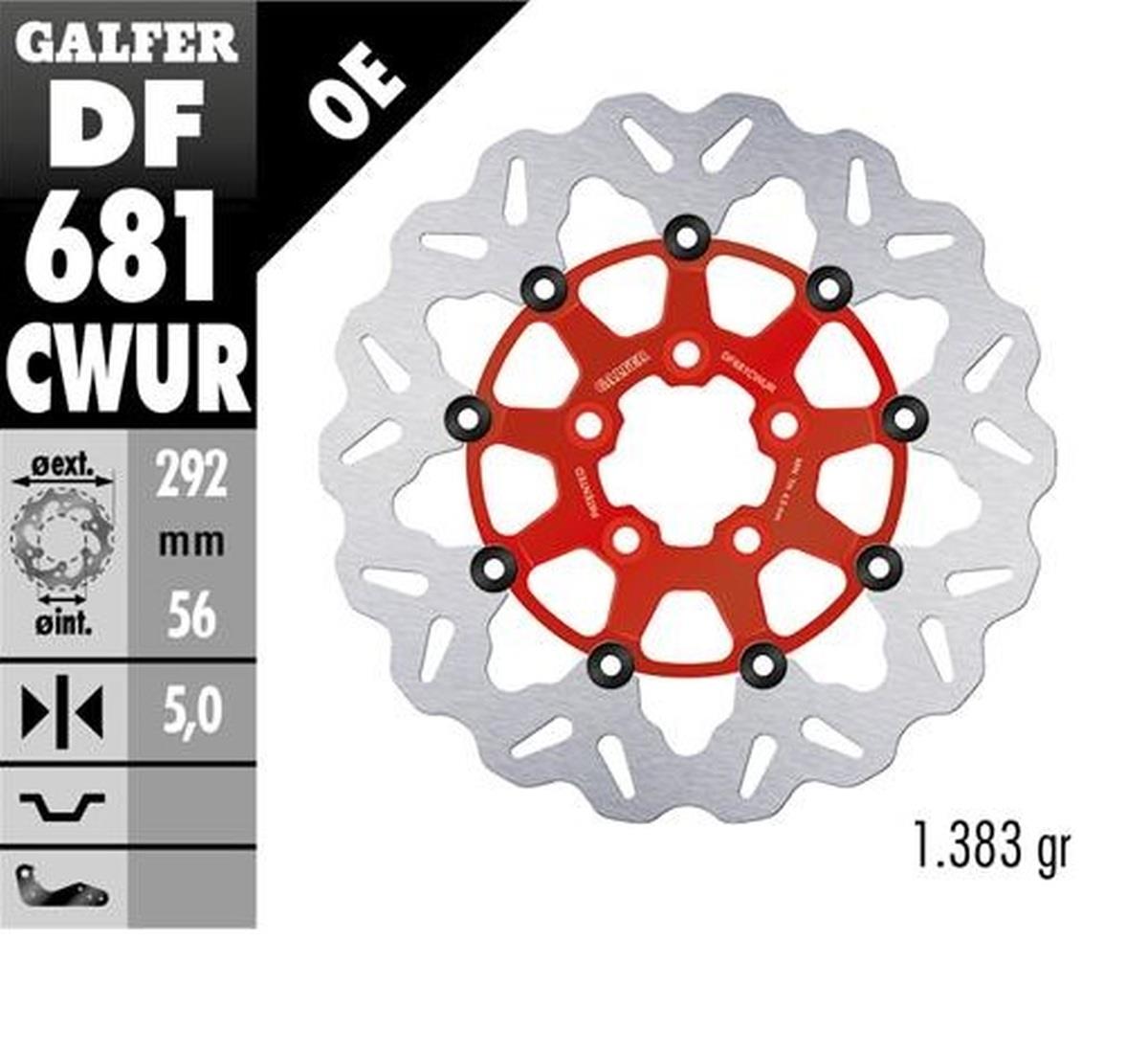 / rearGALFER DF681CWUR
