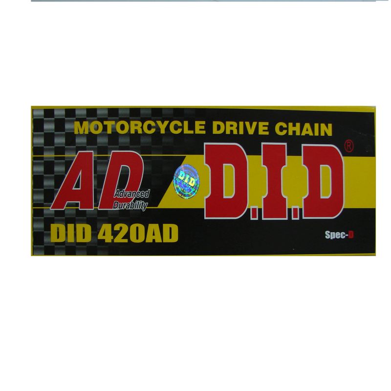 DID 420AD-122 drive chain (122 articles) without O-KROUžků, disconnected + rivet coupling (DID420AD-122)