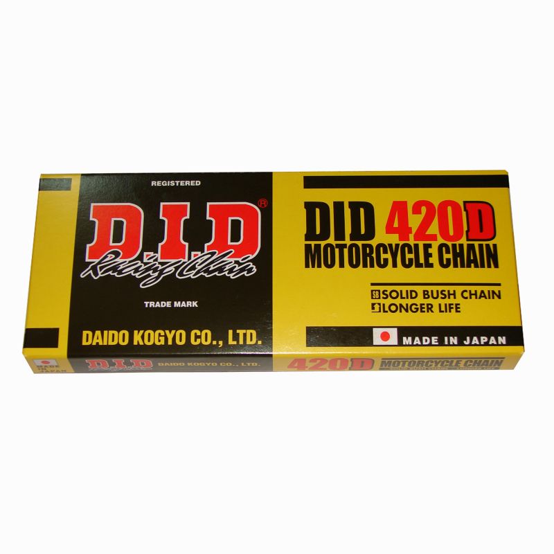 DID 420D-122 drive chain (122 articles) without O-KROUžků, disconnected + rivet coupling (DID420D-122)