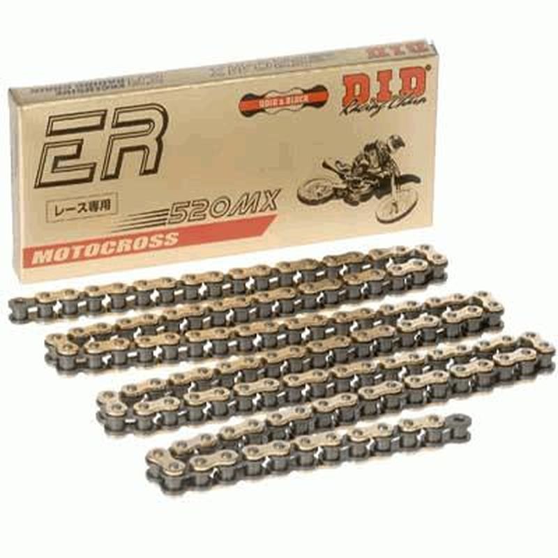DID 520MX-116 drive chain golden (116 articles) cross ultra without O-KROUžků, disconnected + rivet coupling (DID520MX-116)
