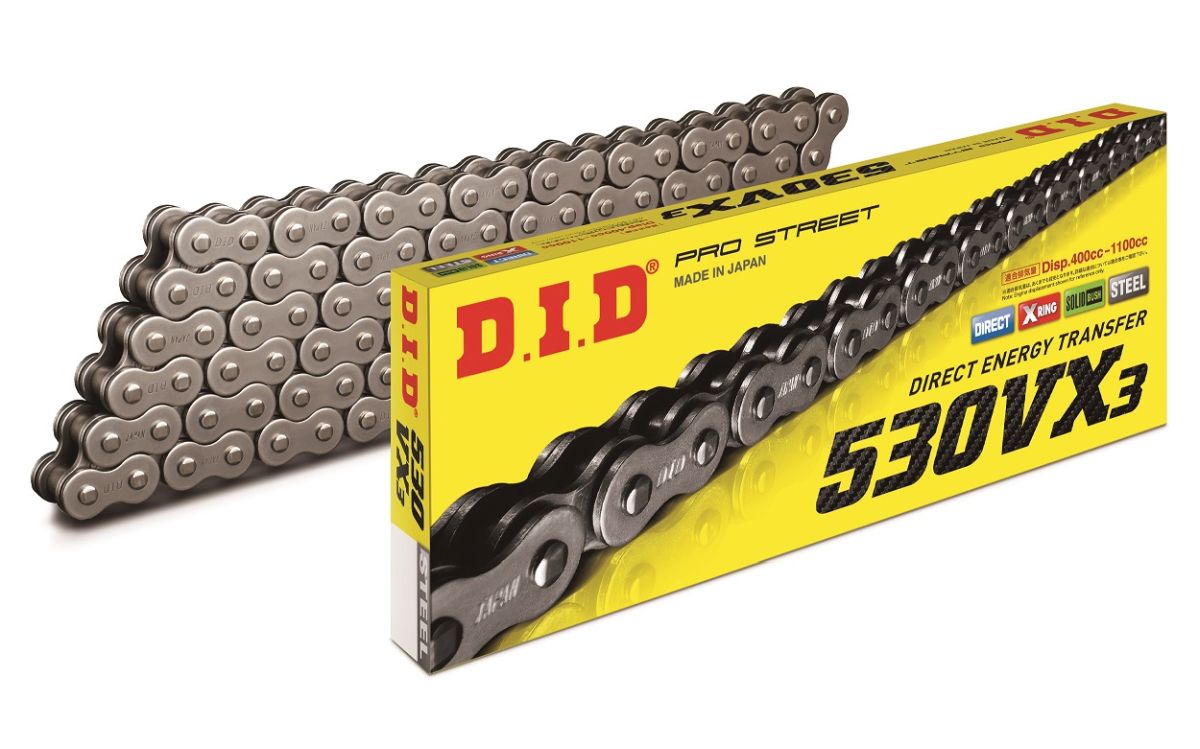 DID drive chain 50(530)VX3-106 (106 articles) X-RING disconnected + rivet coupling (50VX3-106) (DID530VX3-106)