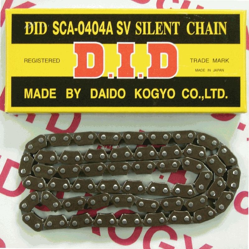 DID rozvodový řetěz SCA0404SV-114 (114 článků) otevřený + nýtovací spojka