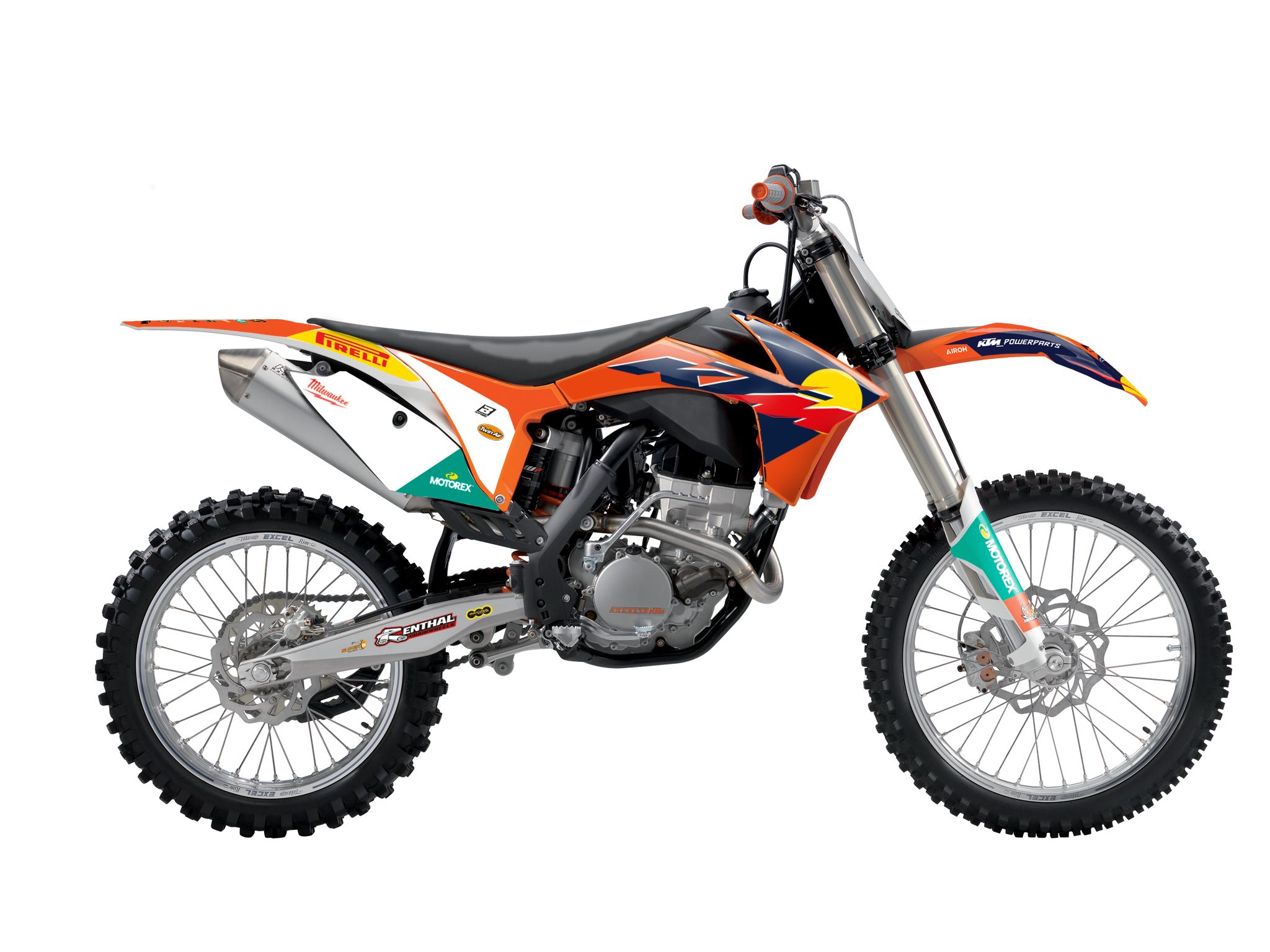 BLACKBIRD sada nálepek (polepů) KTM SX/SX-F '11-'12, EXC/EXC-F '12-'13 REPLICA TEAM KTM FACTORY MXGP 26