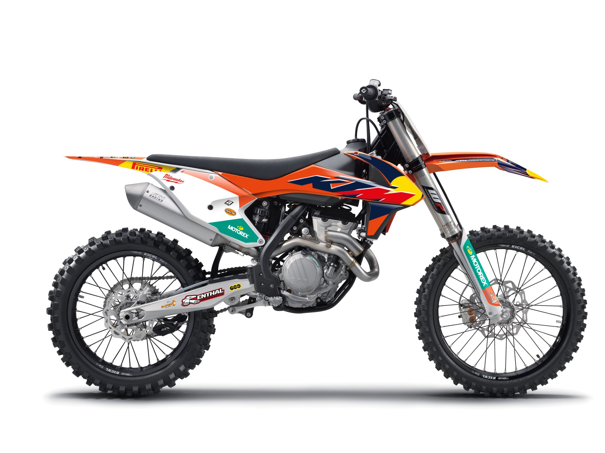 BLACKBIRD sada nálepek (polepů) KTM SX/SX-F '16-'18, EXC/EXC-F '17-'19 REPLICA KTM FACTORY MXGP 26