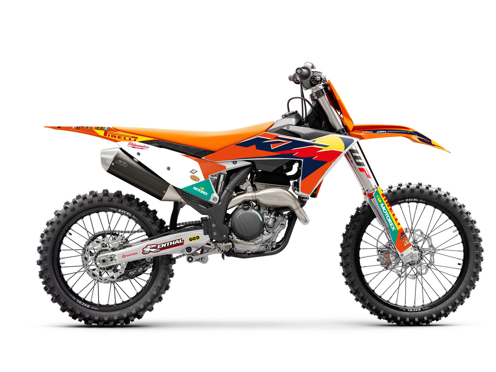 BLACKBIRD sada nálepek (polepů) KTM SX/SX-F '23-'24, EXC/EXC-F '24-'25 REPLICA TEAM KTM FACTORY MXGP 26