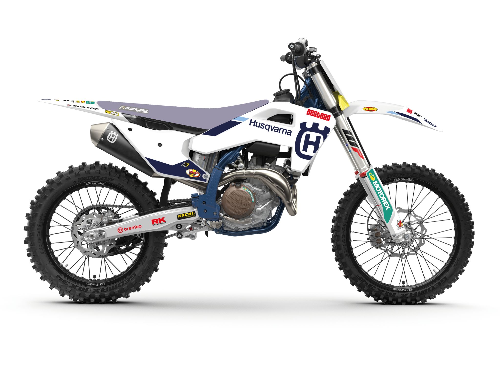 BLACKBIRD sada polepů HUSQVARNA FC/TC '25-'25, TE/FE '26 (TC/FC ALL MODELS '25-'26) REPLICA HUSQVARNA FACTORY MXGP 26