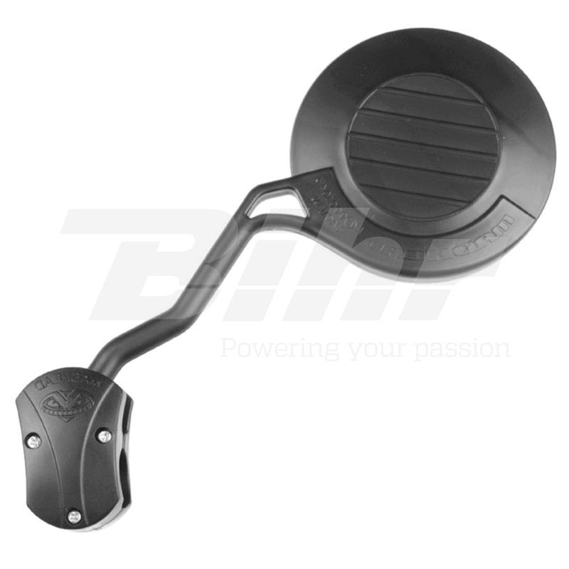 V PARTS (VICMA) zrcátko univerzální levé černá montované na řidítka (E715) (V PARTS (VICMA) zrcátko univerzální levé černá montované na řidítka)