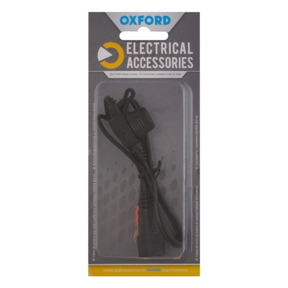 Levně OXFORD kabel baterie pro připojení výstupu nabíječky USA/SAE 0,5M (EL) (OXFORD kabel baterie pro připojení výstupu nabíječky USA/SAE 0,5M (EL))